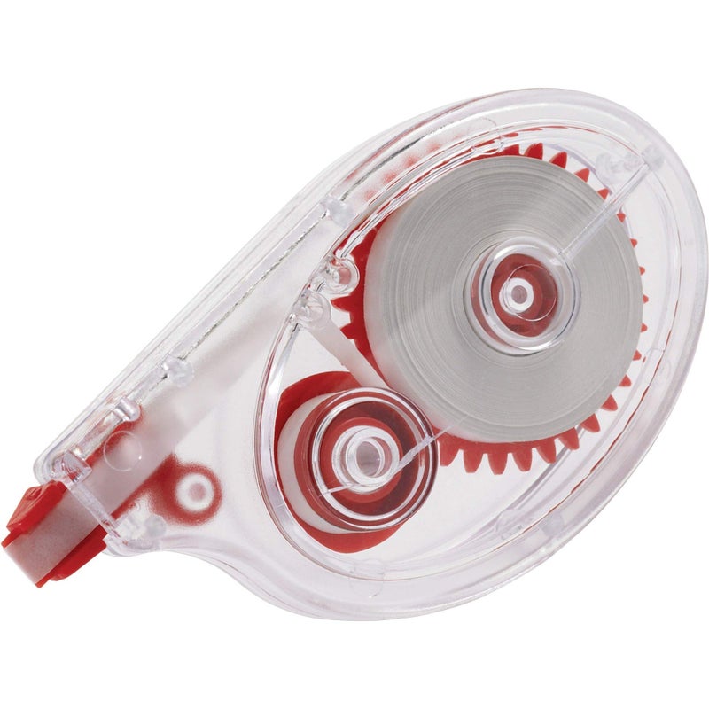 Integra 60233 Correction Tape, Side Apply, 1/5-Inch x394-Inch,10/PK,Smoke Dispenser